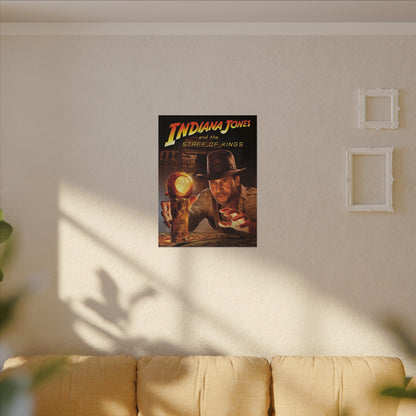 Indiana Jones and the Staff of Kings (met staf) - Canvas Printify