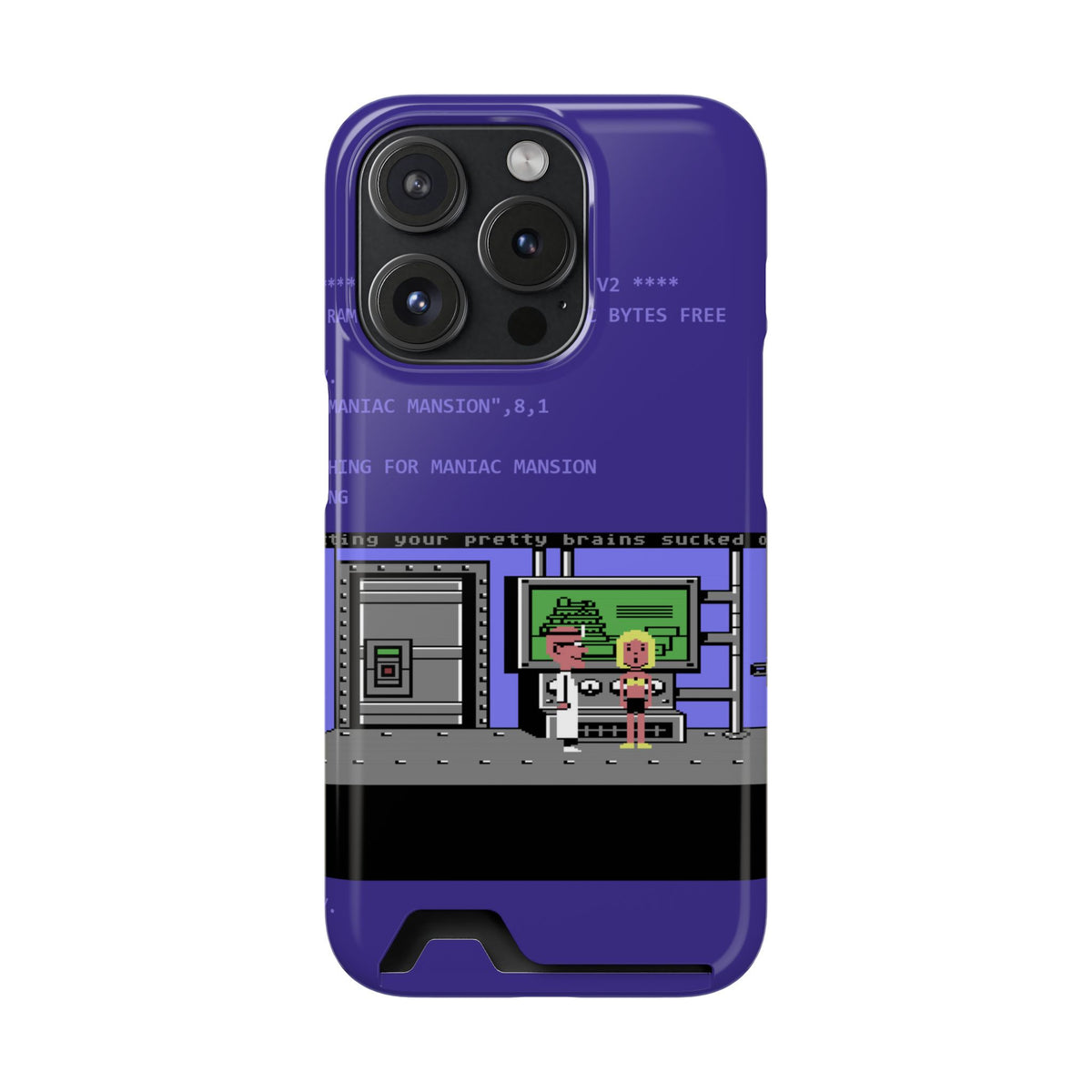 Maniac Mansion - Telefoonhoesje Printify
