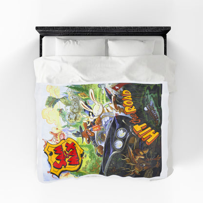 Sam & Max 'Hit the Road' Plush Blanket
