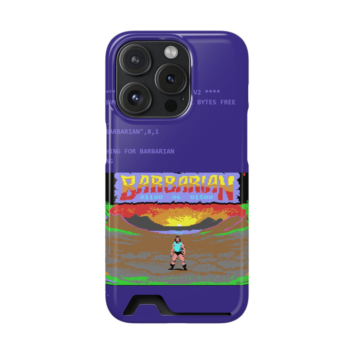 Barbarian - Telefoonhoesje Printify