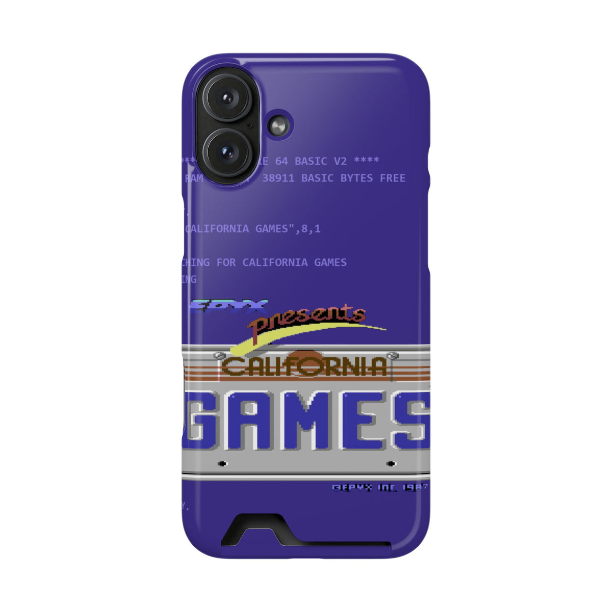 California Games - Telefoonhoesje Printify