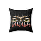 The Last Ninja Spun Polyester Square Pillow