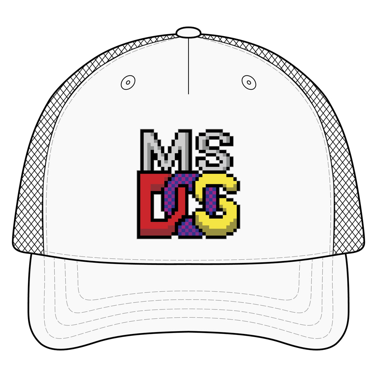 MS-DOS - Truckerpet Printify