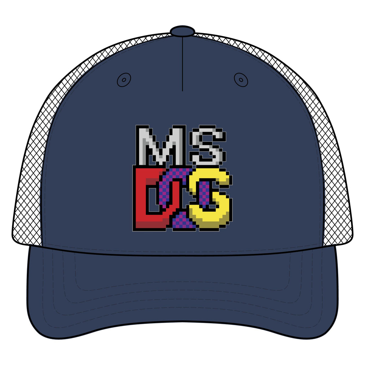 MS-DOS - Truckerpet Printify