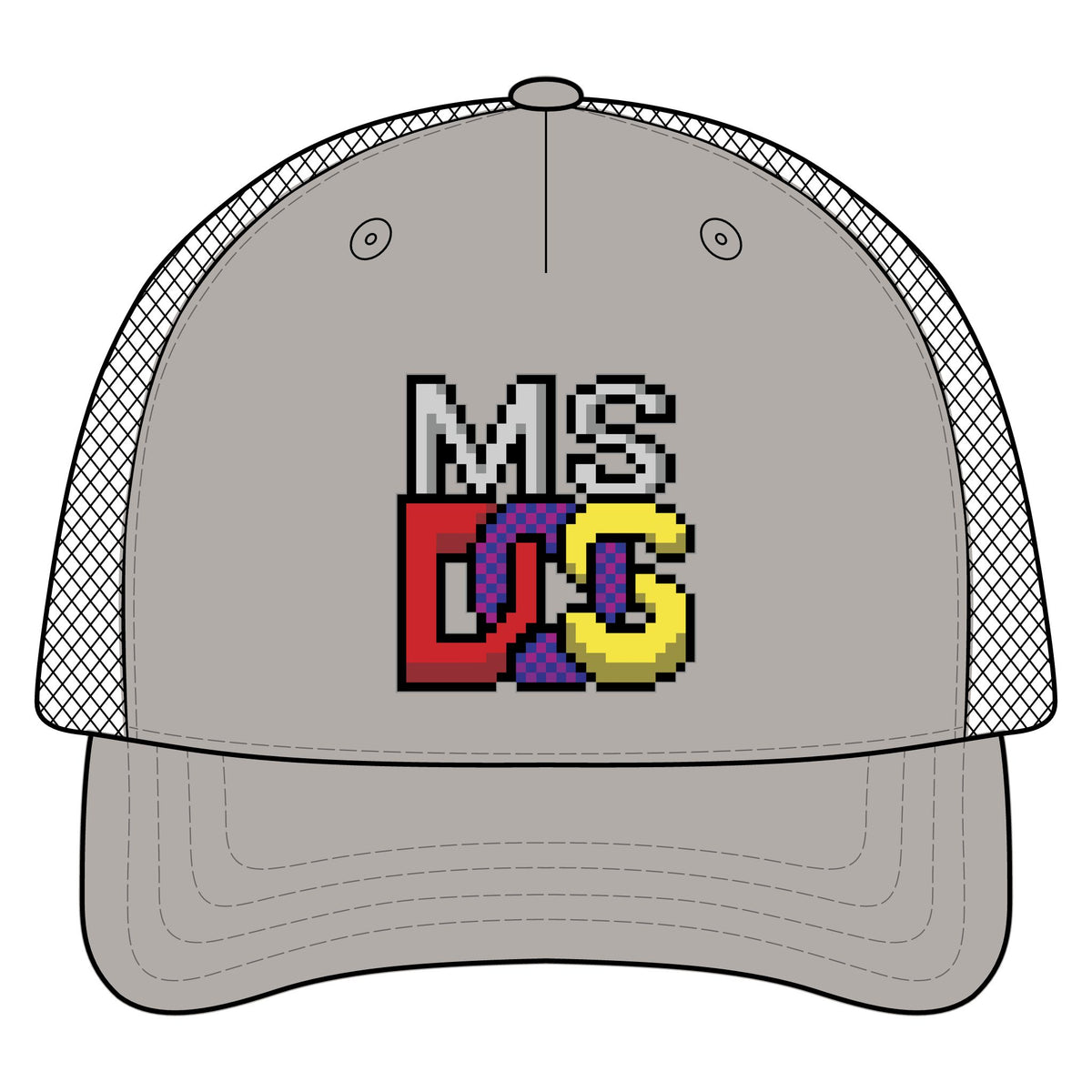 MS-DOS - Truckerpet Printify