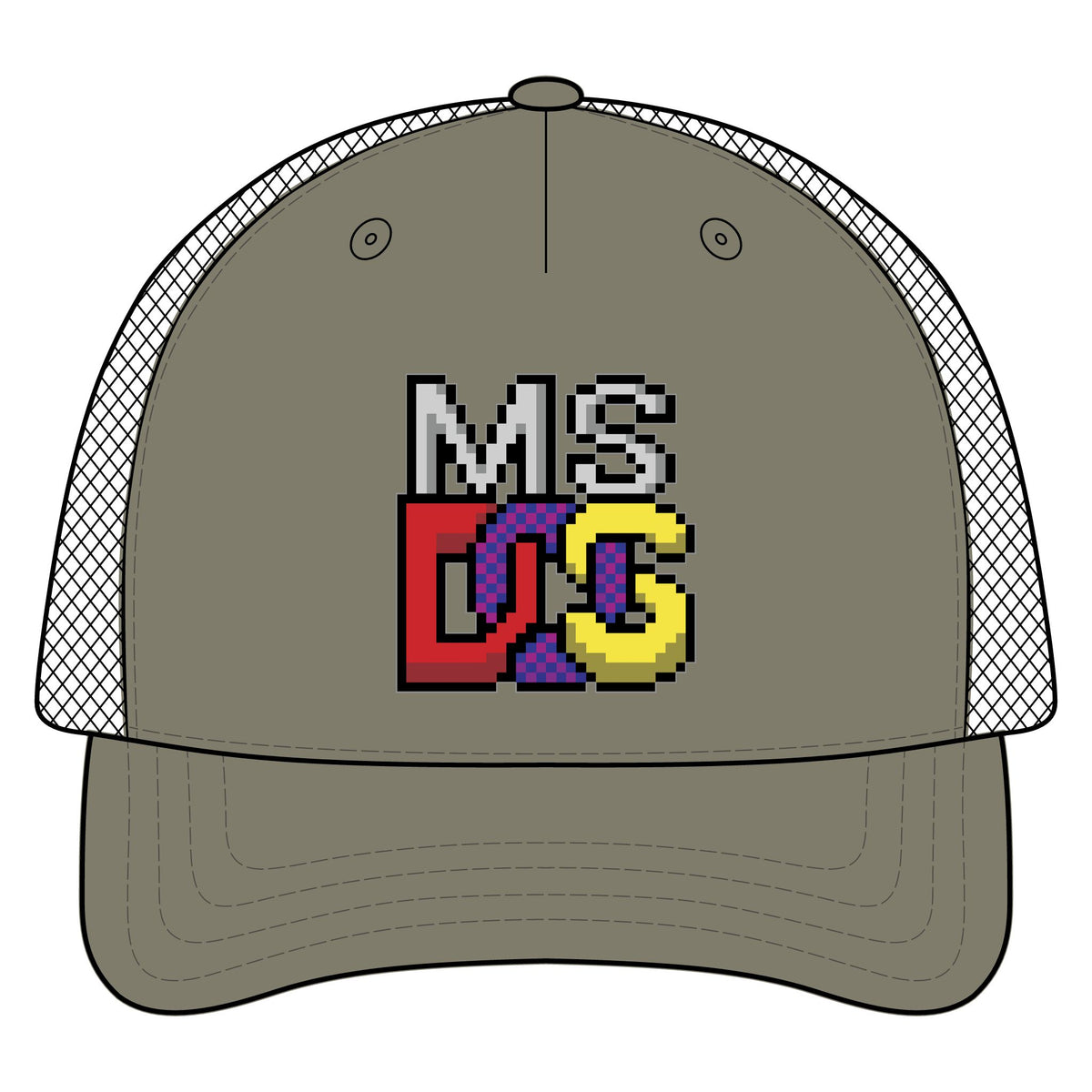 MS-DOS - Truckerpet Printify