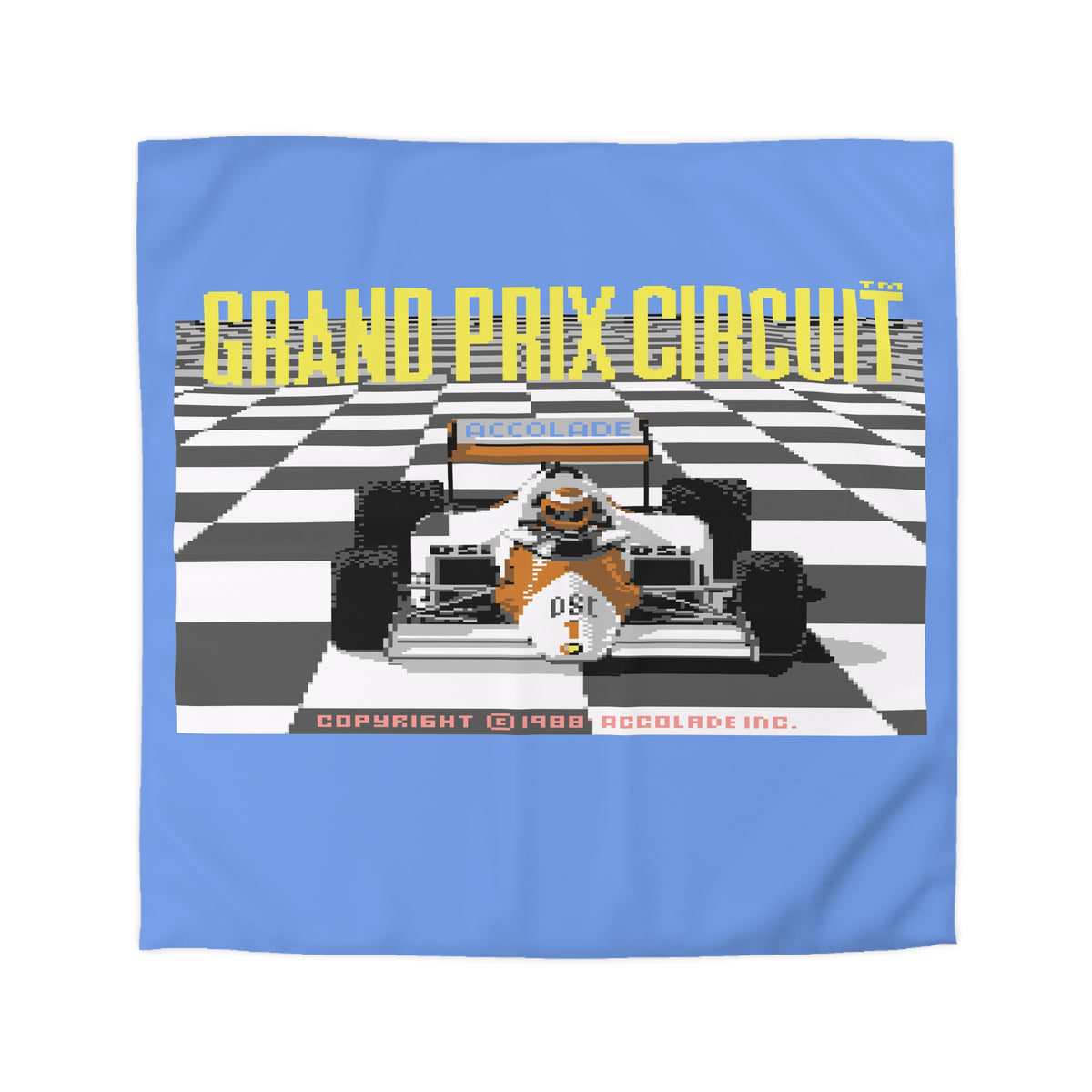 Grand Prix Circuit - Dekbedovertrek Printify