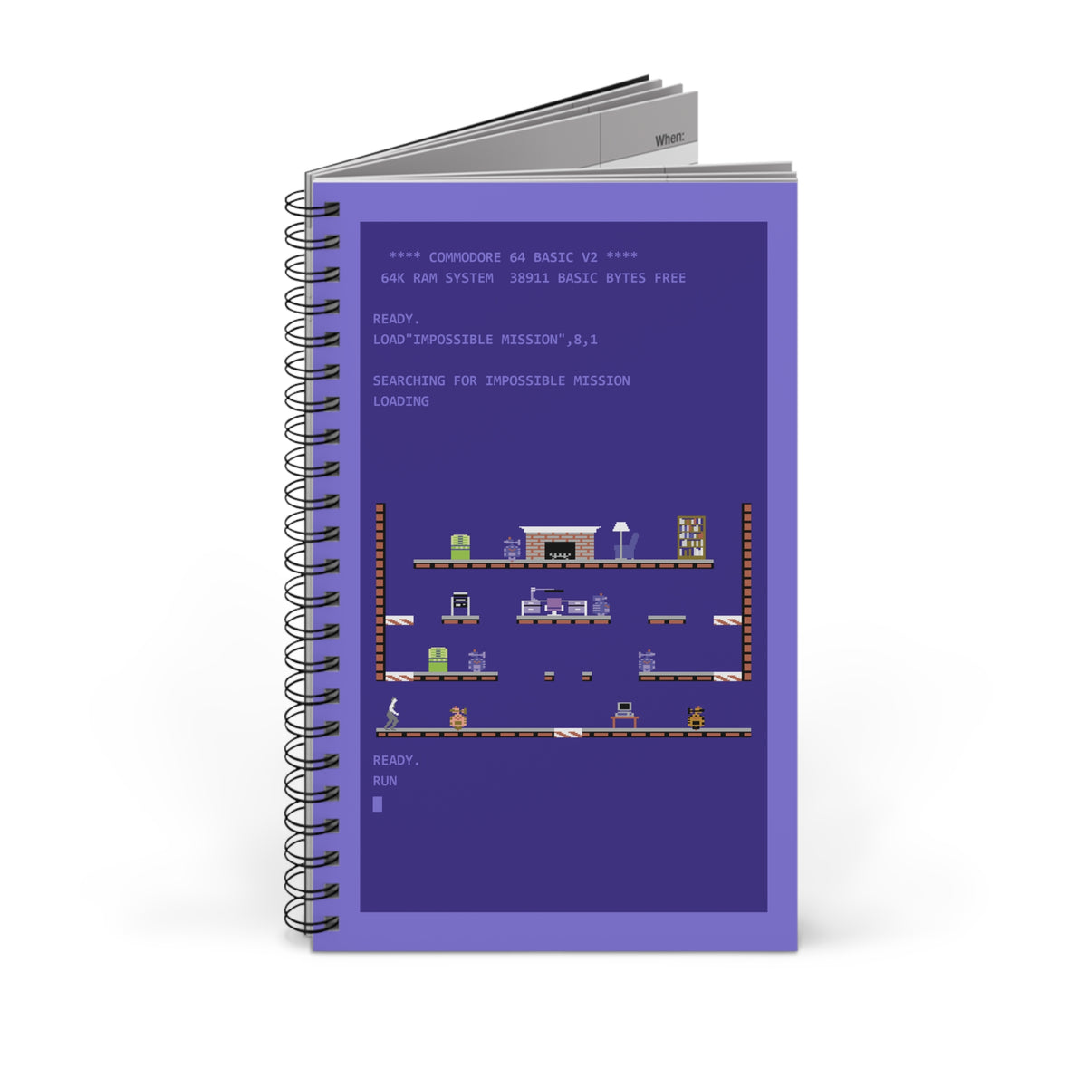 Impossible Mission - Notitieboek Printify
