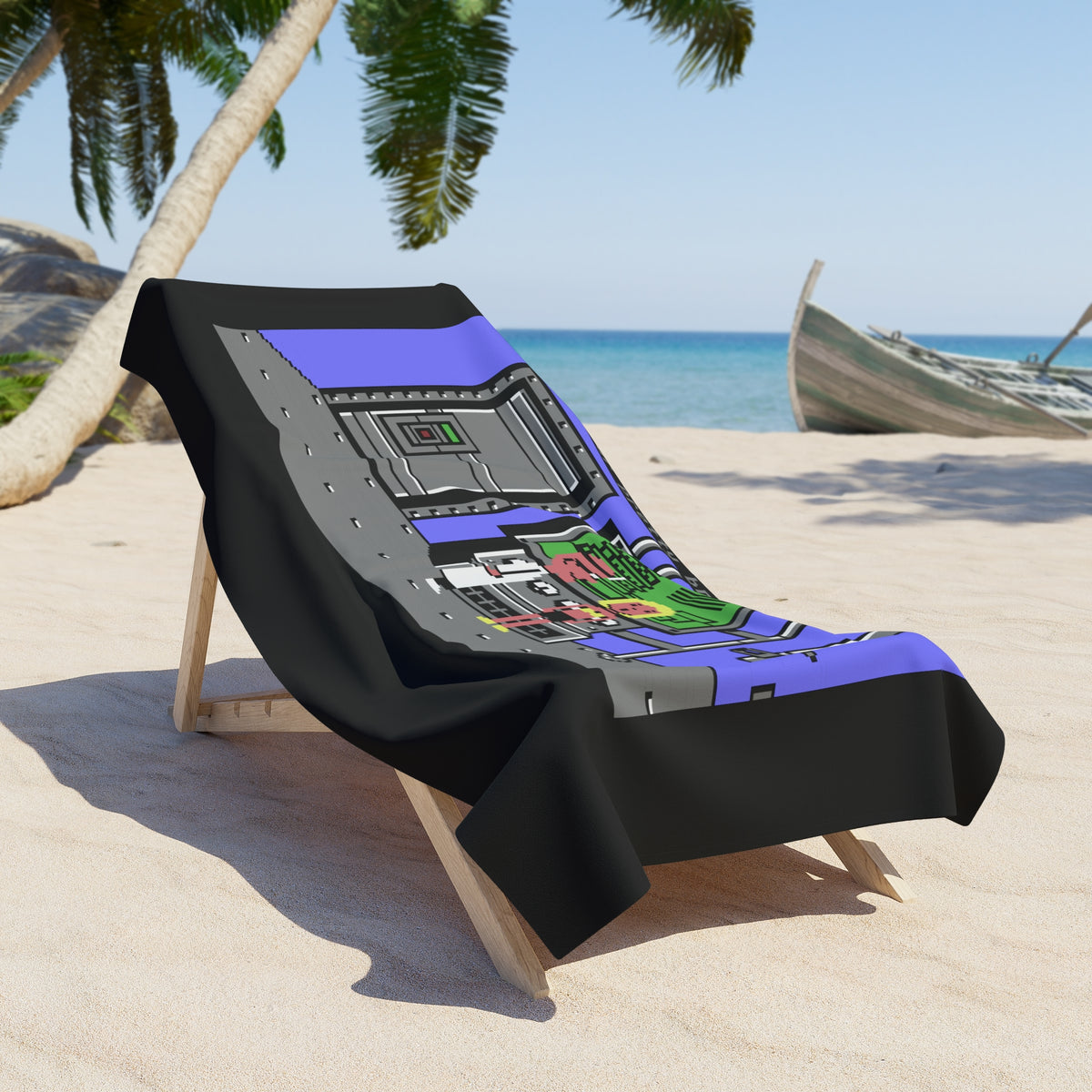 Maniac Mansion - Handdoek Printify