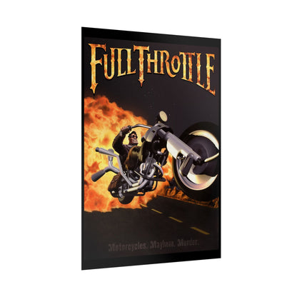 Full Throttle Rolled Posters Printify