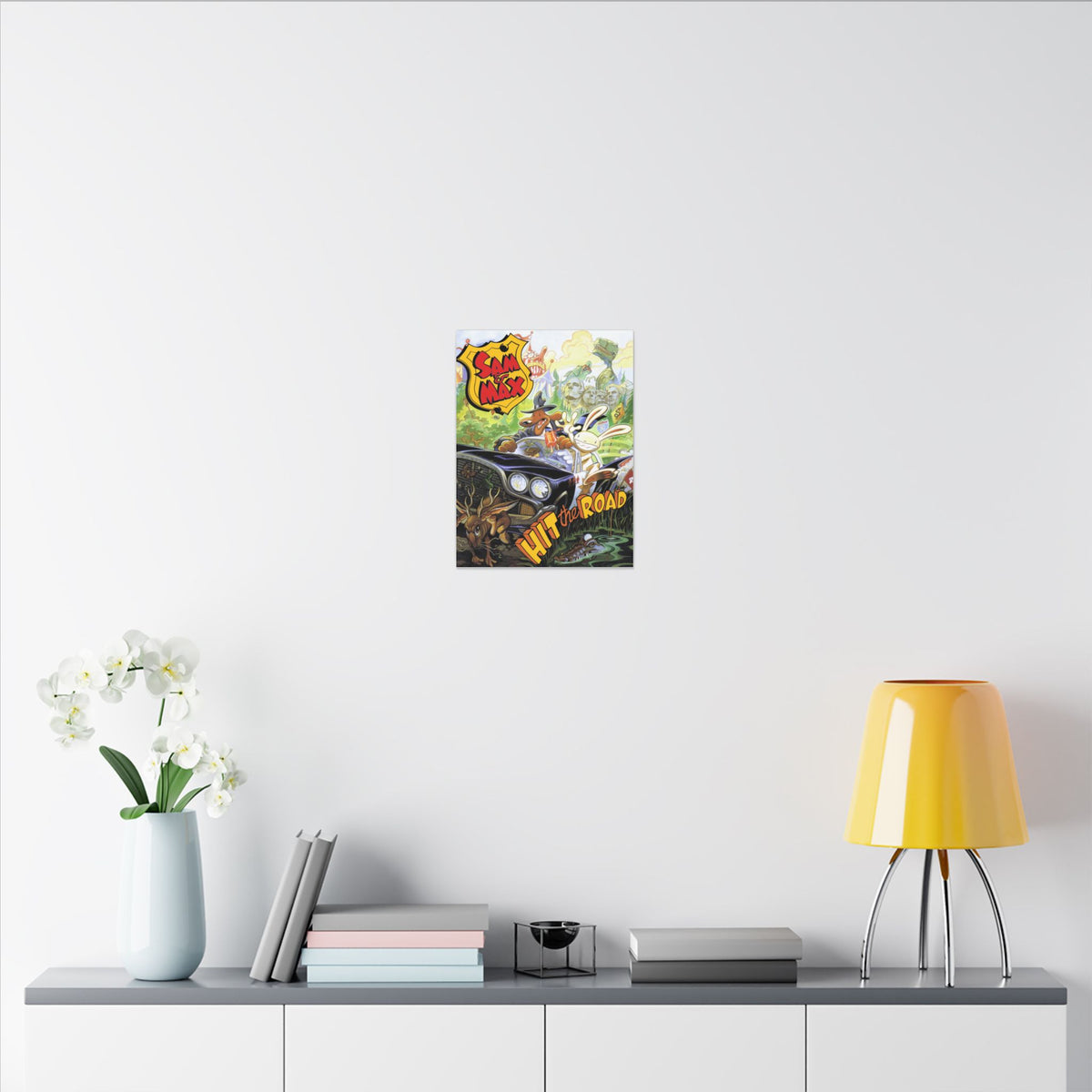 Sam & Max Hit the Road - Canvas Printify