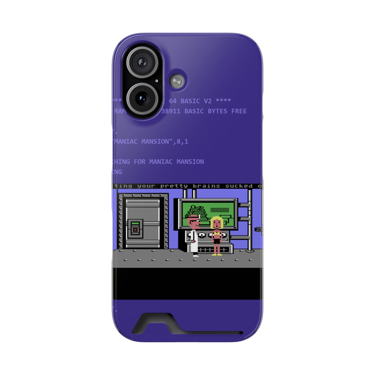 Maniac Mansion - Telefoonhoesje Printify