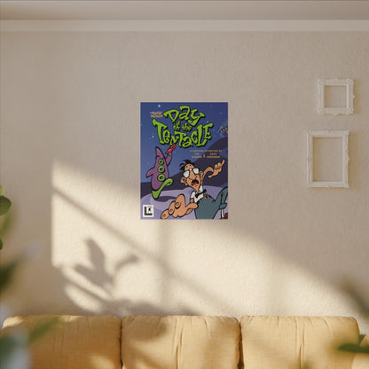 Day of the Tentacle - Remastered Cover Art - Canvas Printify