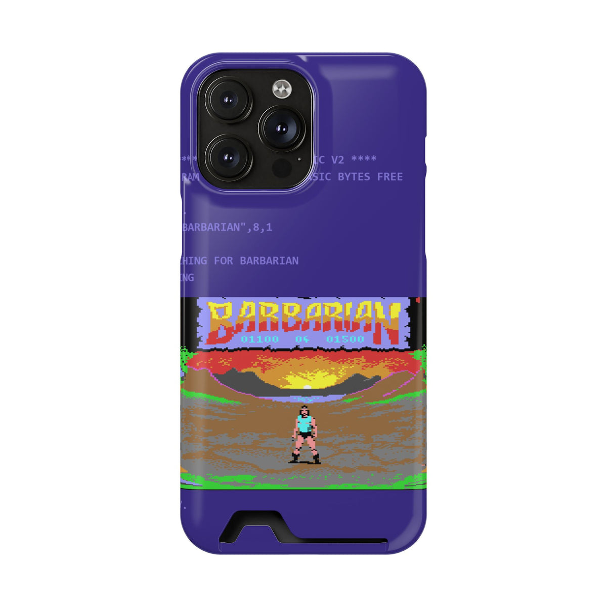 Barbarian - Telefoonhoesje Printify