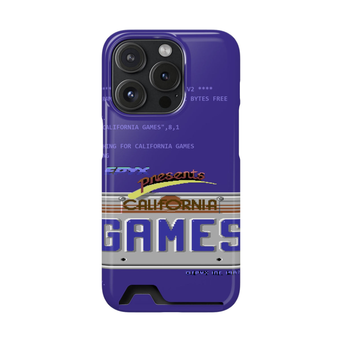 California Games - Telefoonhoesje Printify