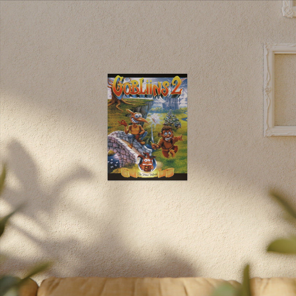 Gobliins 2: The Prince Buffoon - Canvas Printify