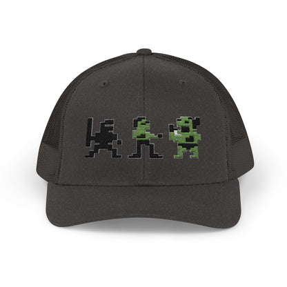 Bruce Lee Characters - Snapback Truckerpet Printify
