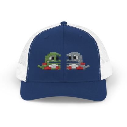Bubble Bobble - Snapback Truckerpet Printify