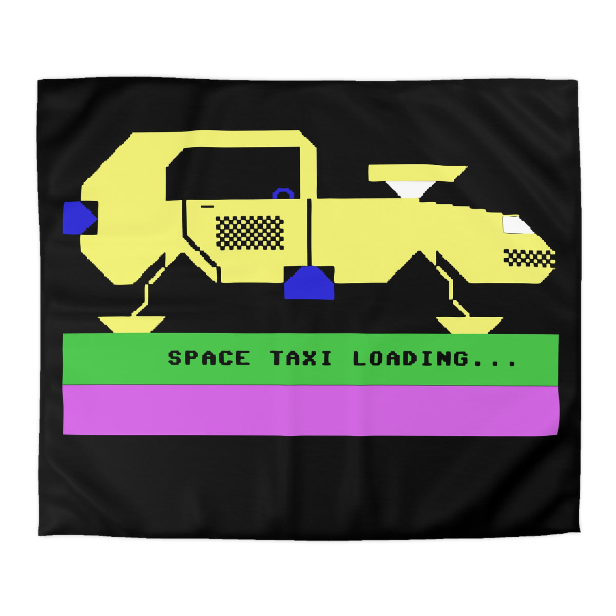 Space Taxi - Dekbedovertrek Printify
