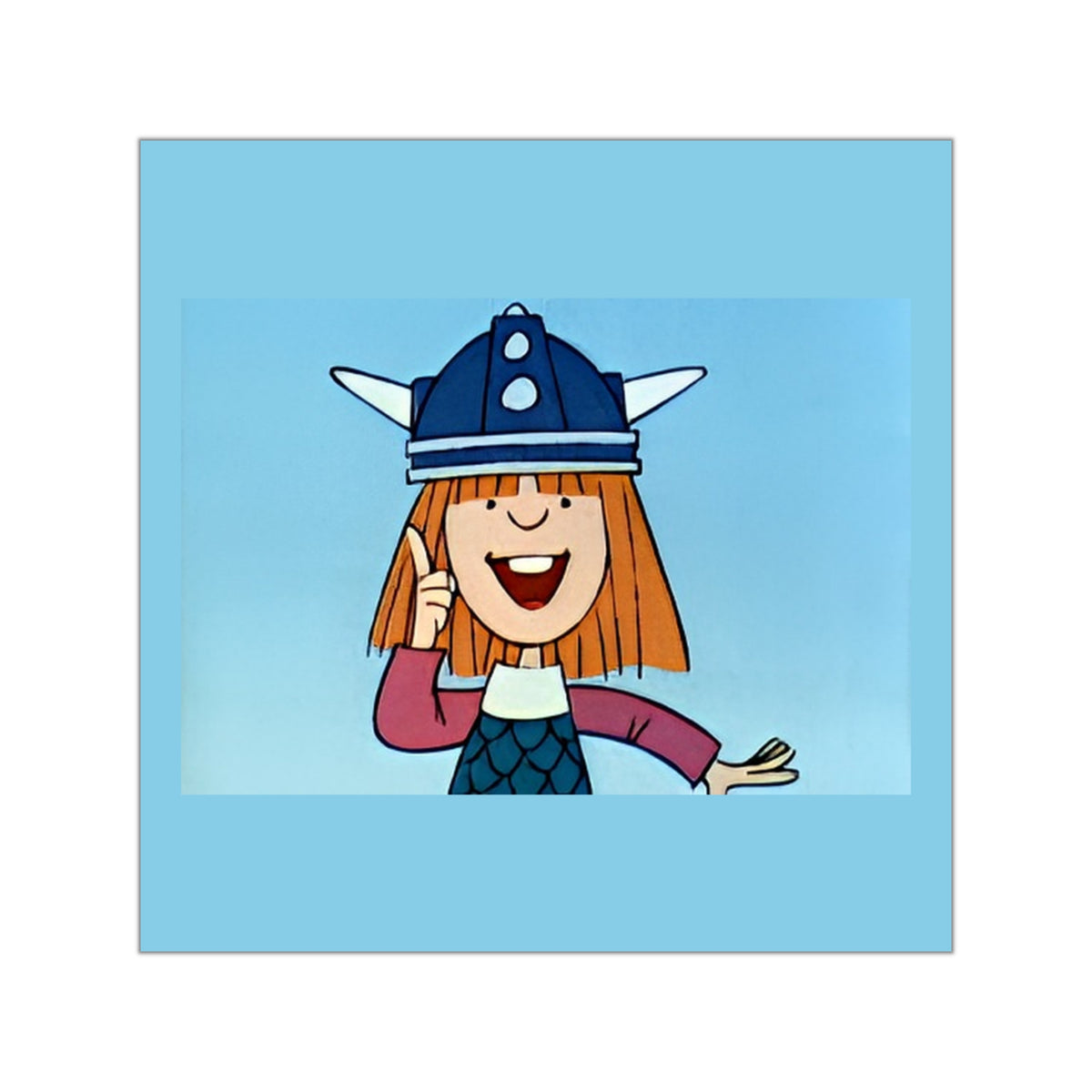 Wickie de Viking - Sticker Printify