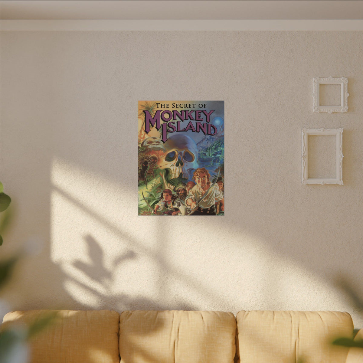 The Secret of Monkey Island - Canvas Printify