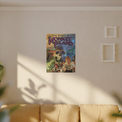 The Secret of Monkey Island - Canvas Printify