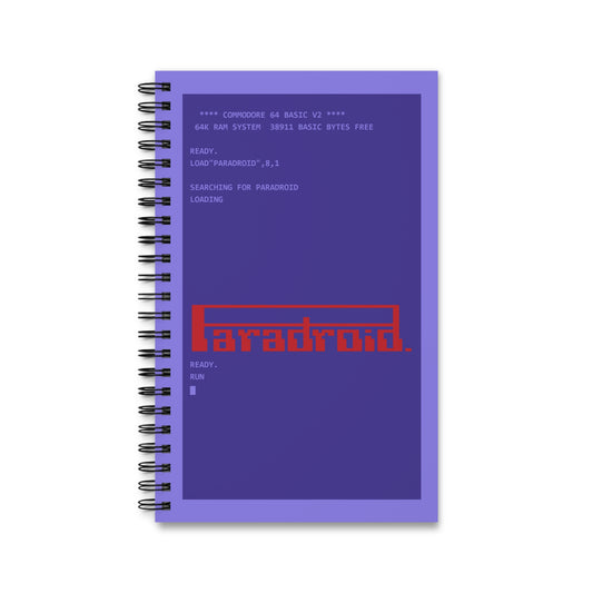 Paradroid - Notitieboek Printify