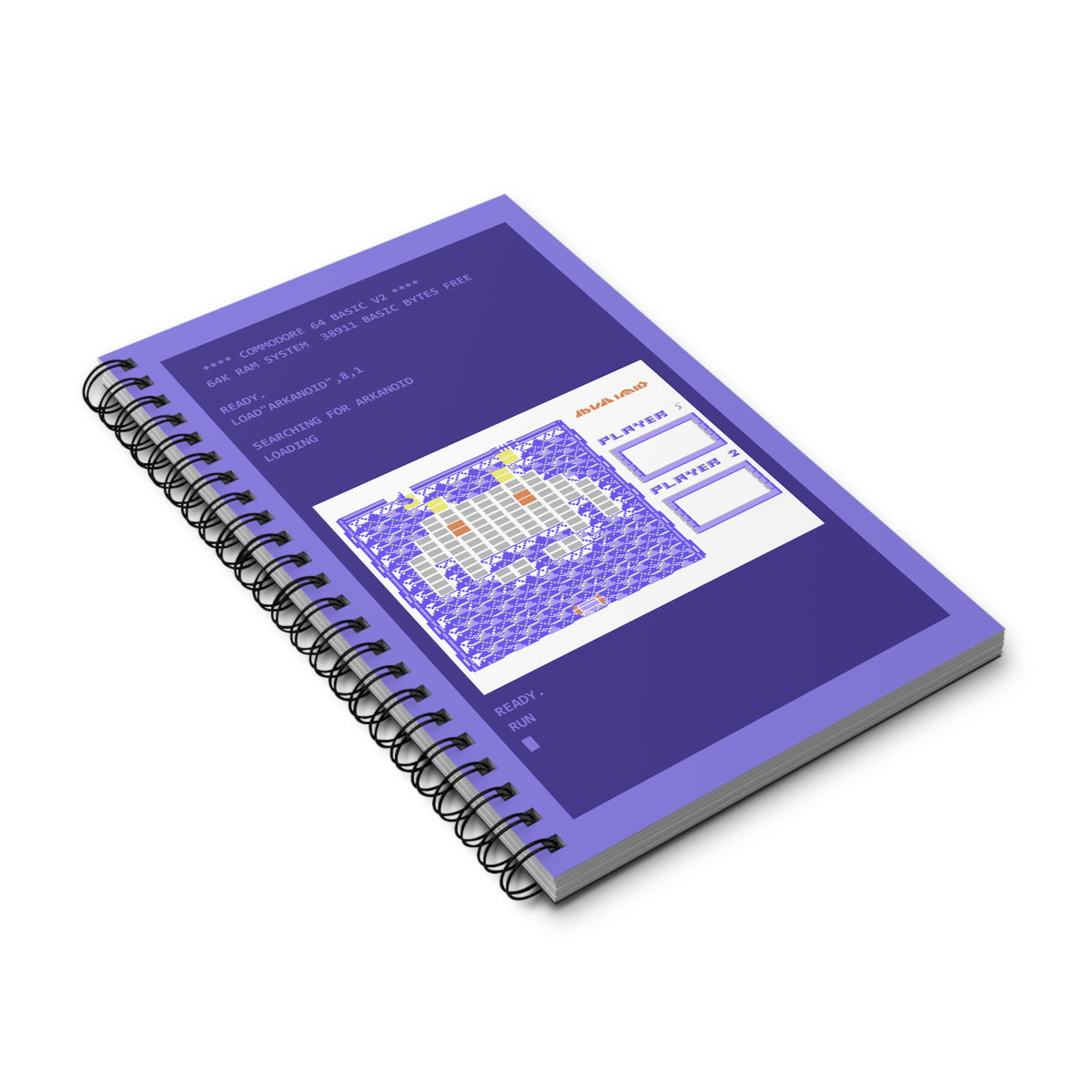 Arkanoid Level Map - Notitieboek Printify