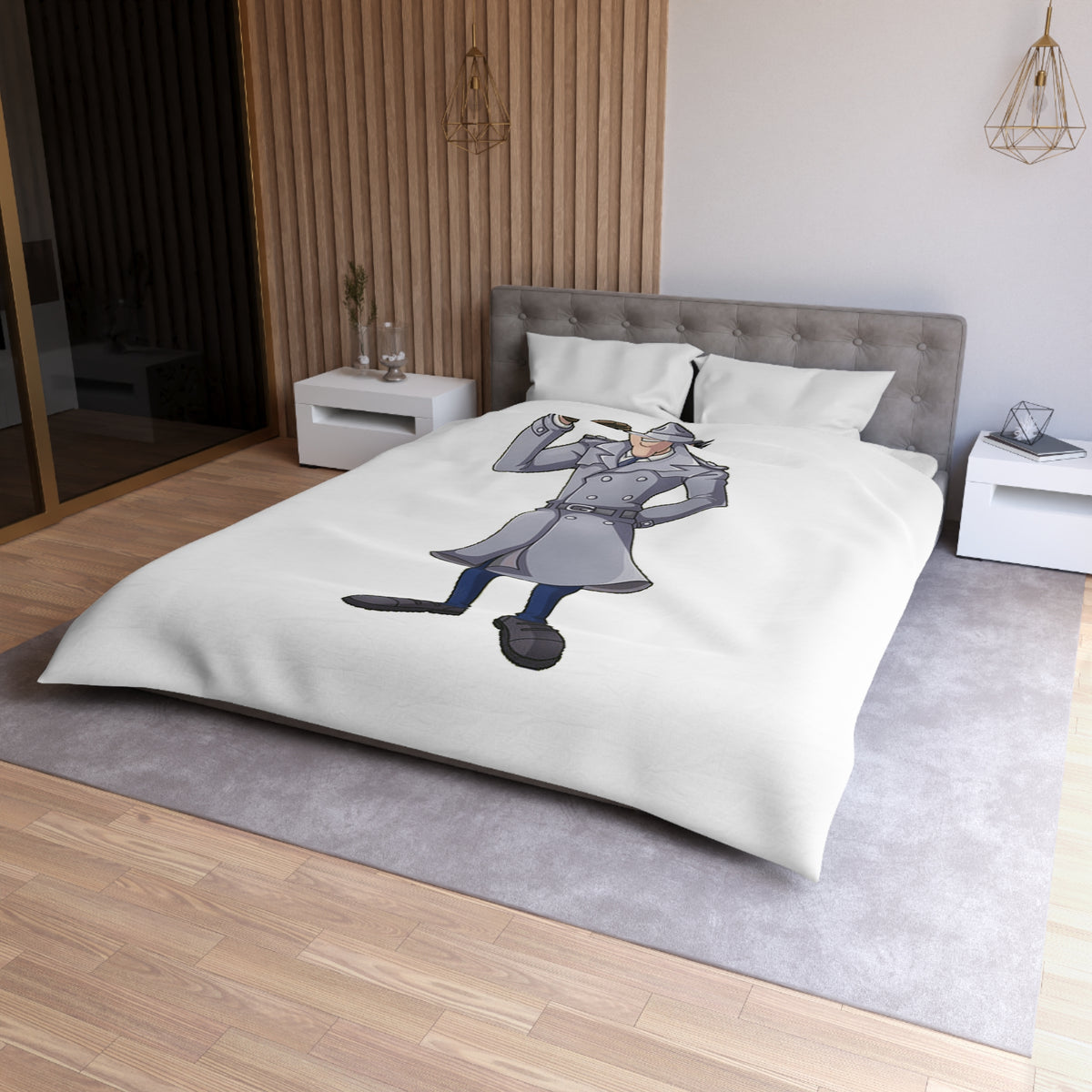 Inspector Gadget - Dekbedovertrek Printify