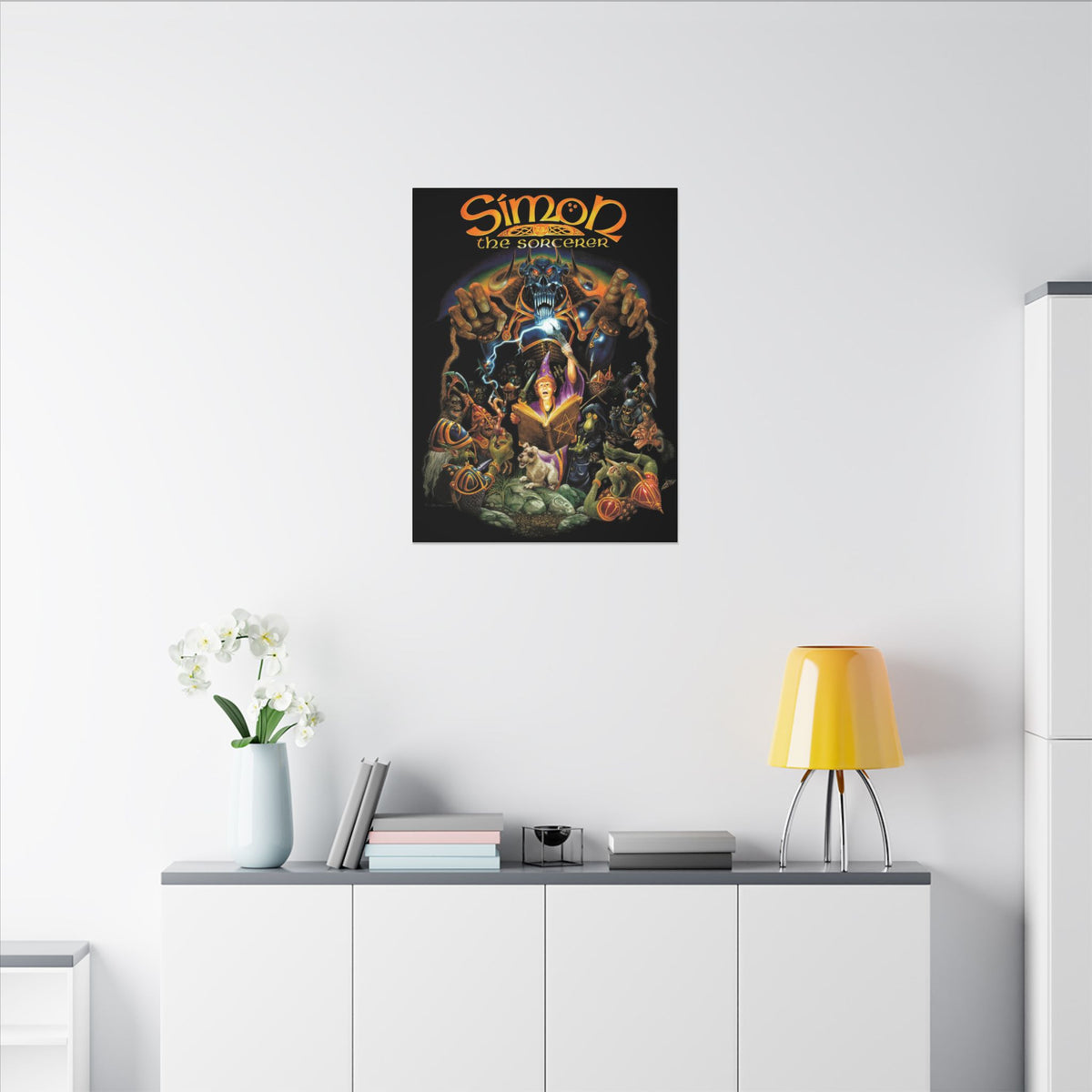 Simon the Sorcerer - Canvas Printify