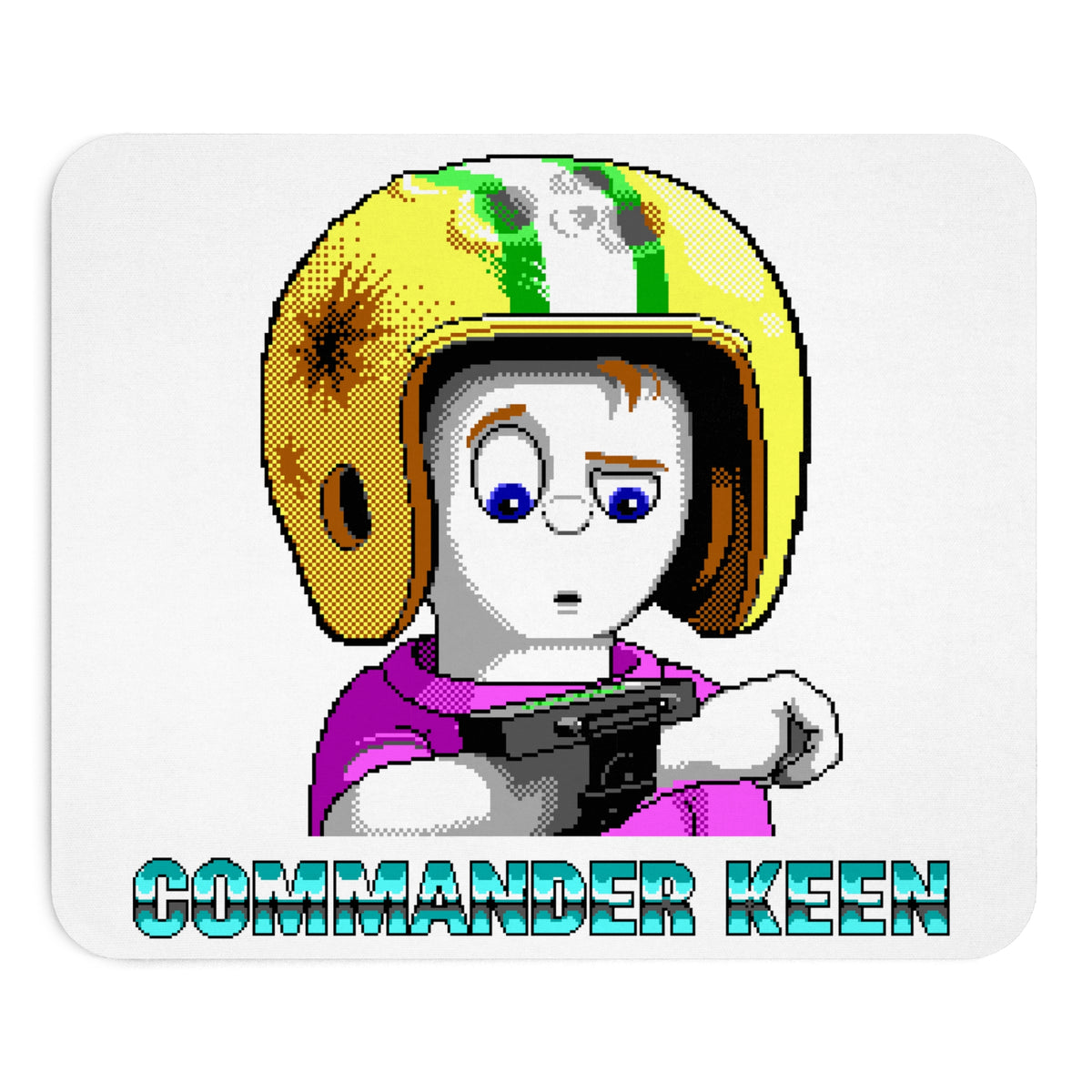 Commander Keen (Neural Stunner) - Muismat Printify