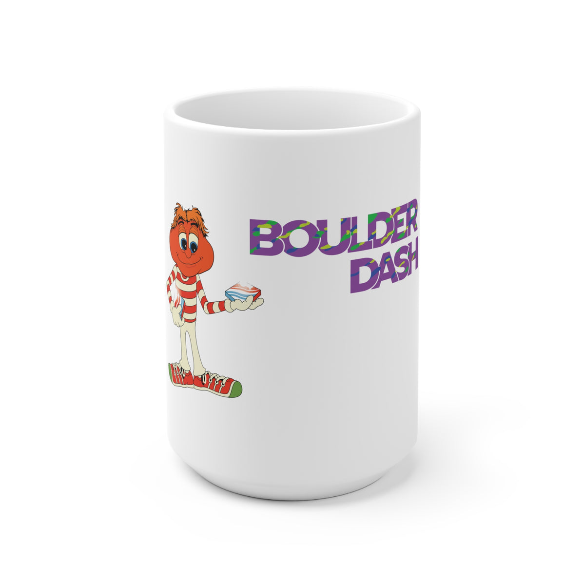 Boulder Dash - Grote Mok (15oz) Printify