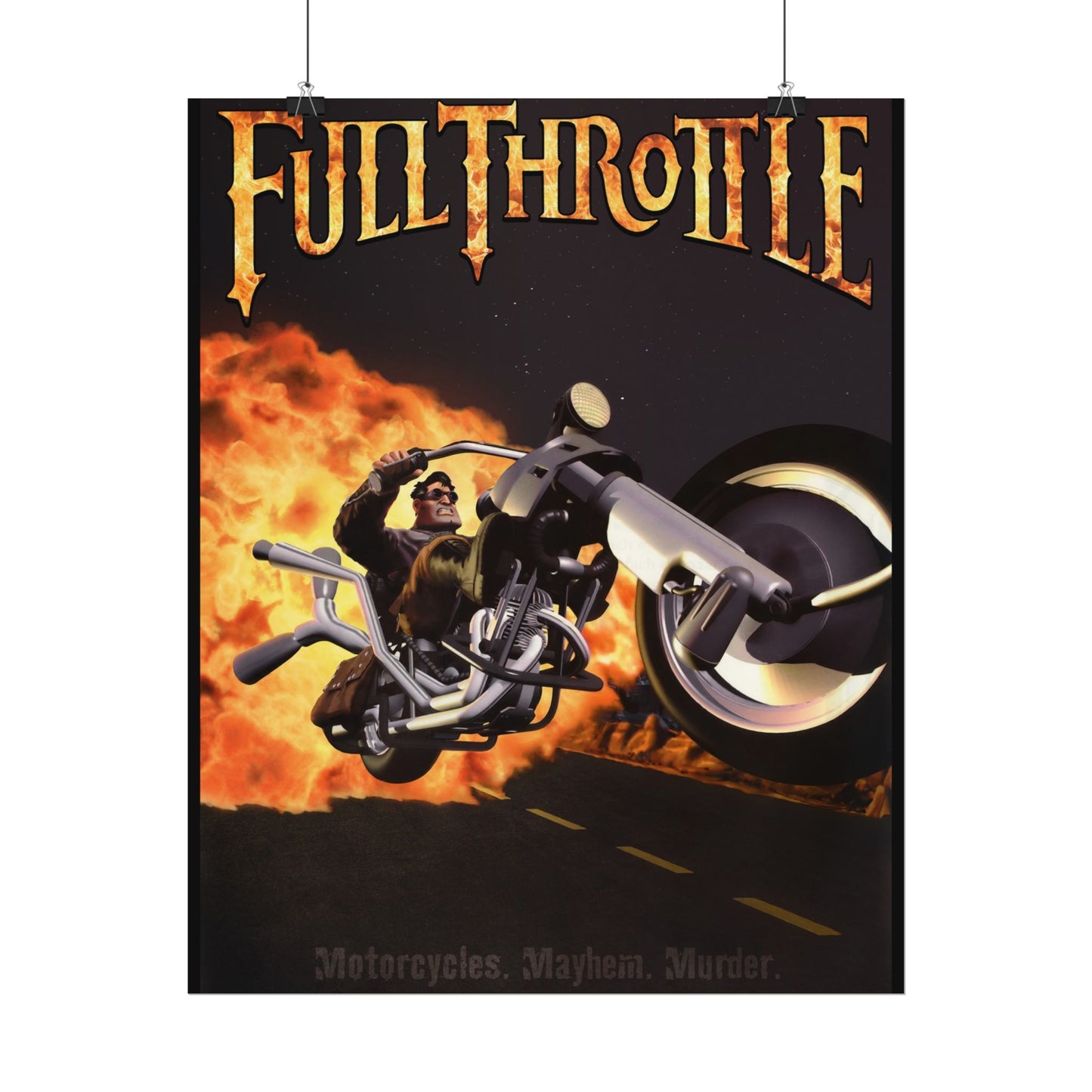 Full Throttle Rolled Posters