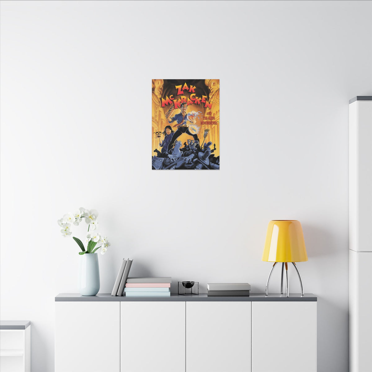 Zak McKracken and the Alien Mindbenders - Canvas Printify