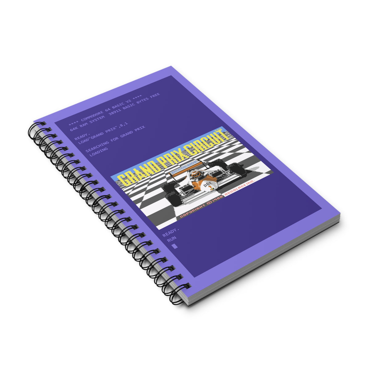 Grand Prix Circuit - Notitieboek Printify