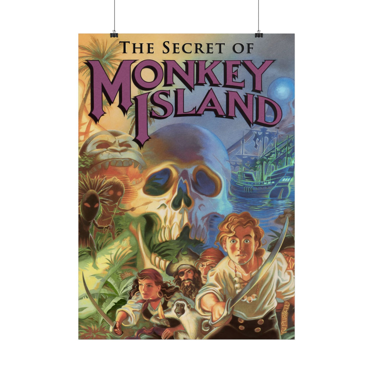The Secret of Monkey Island - Poster Printify
