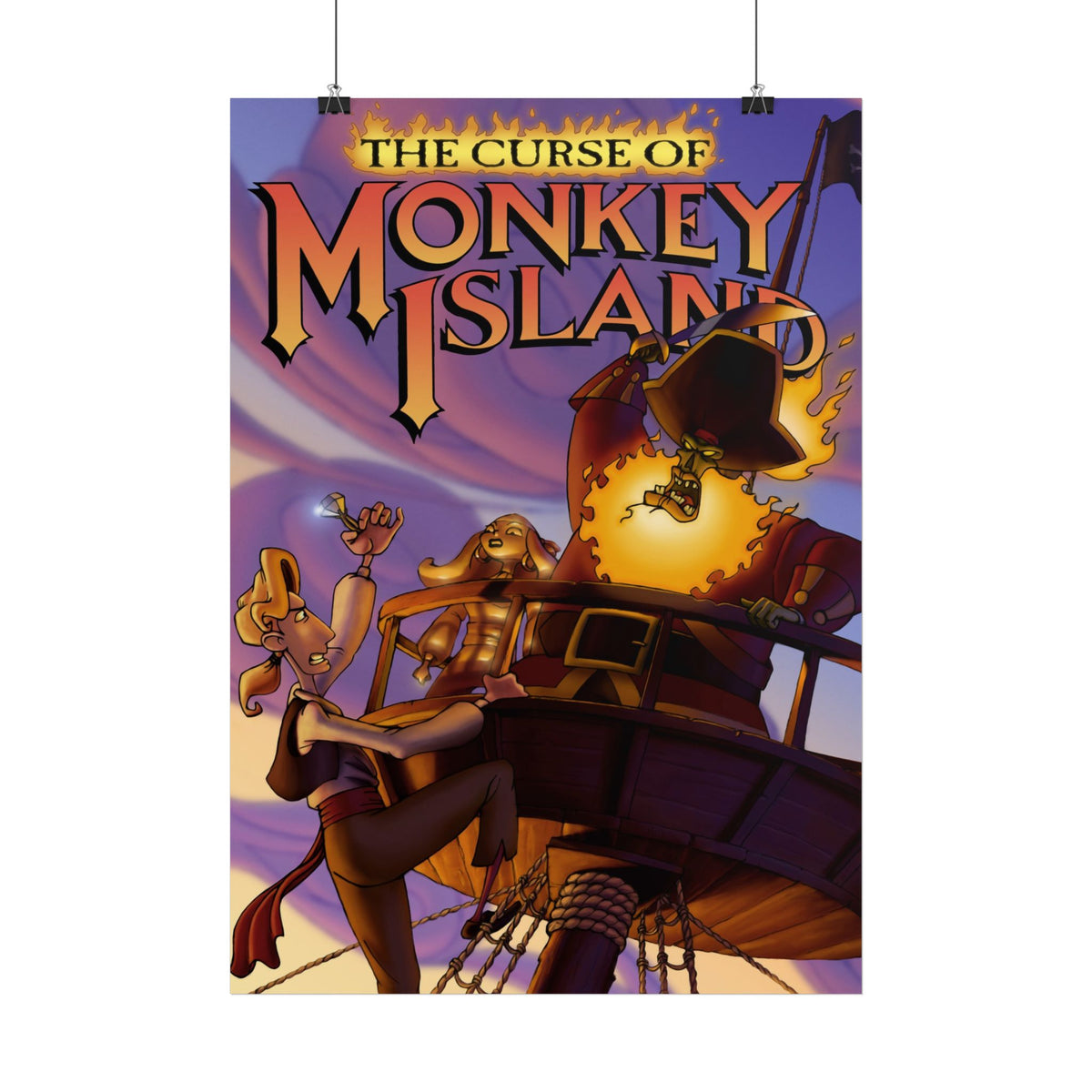 The Curse of Monkey Island - Poster Printify