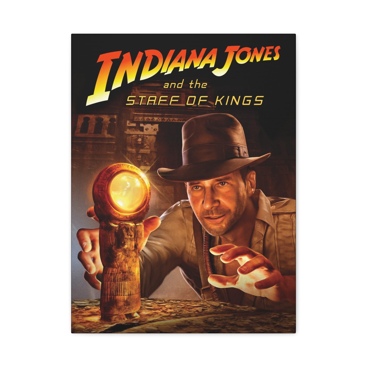 Indiana Jones Staff of Kings Canvas