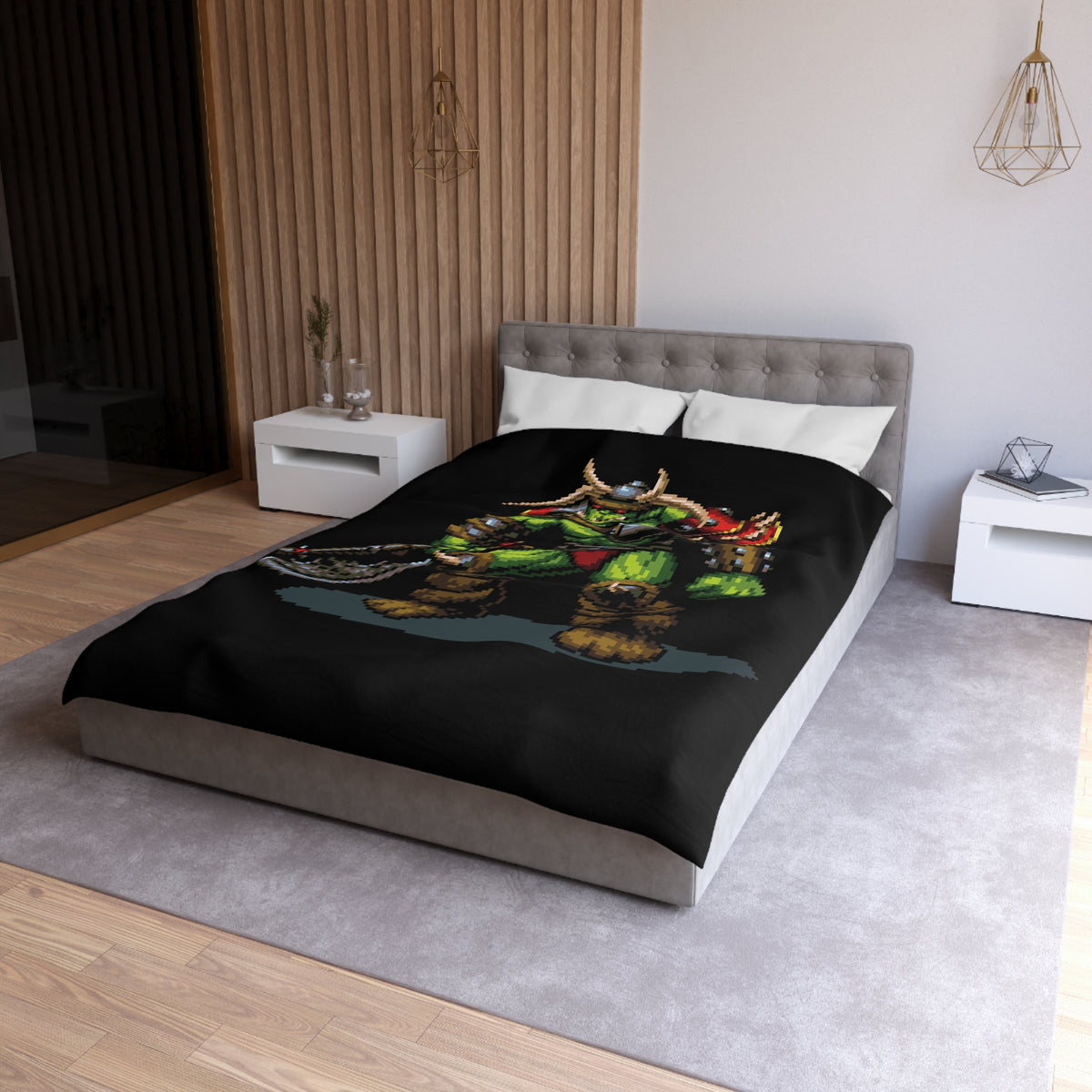 Warcraft Orc - Dekbedovertrek Printify