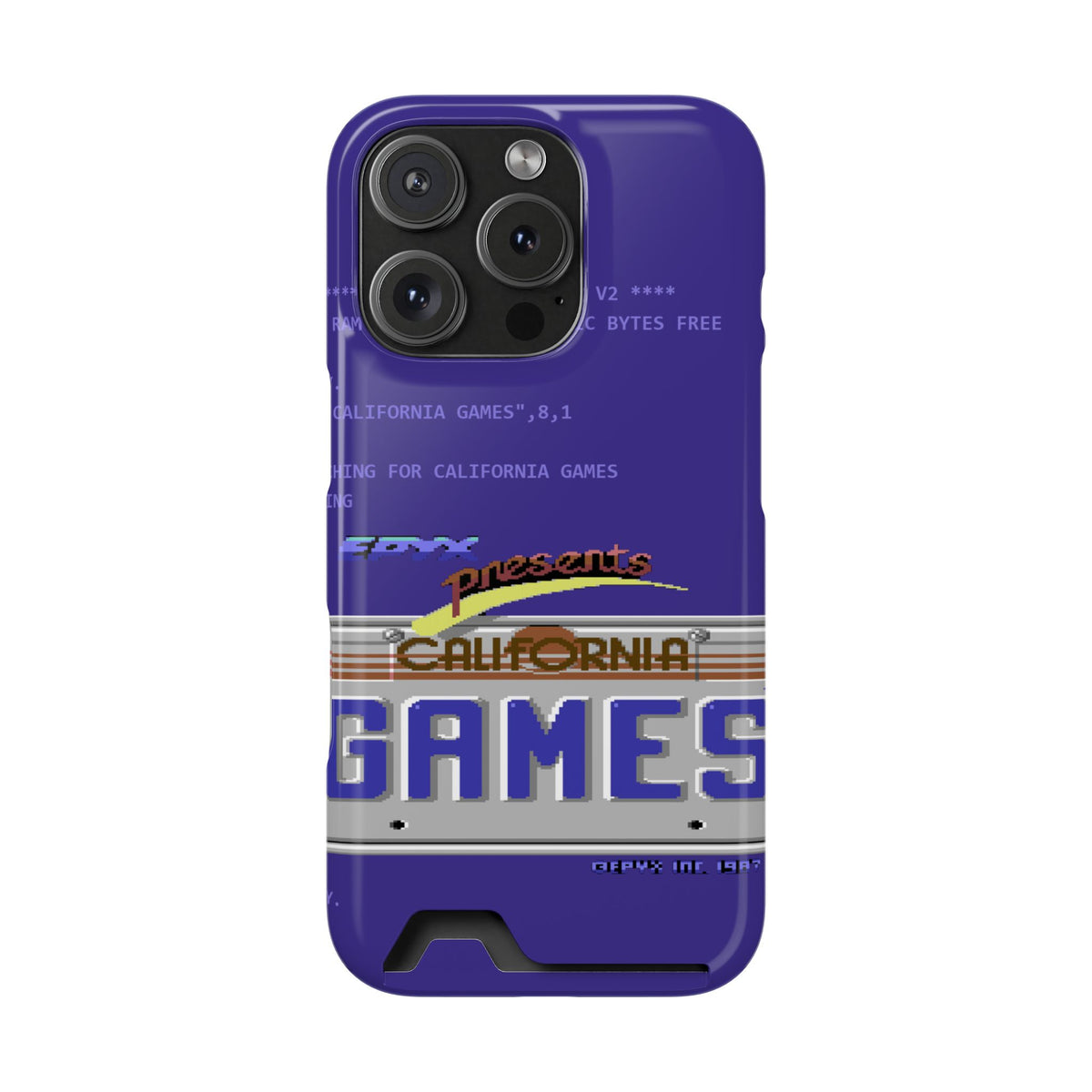 California Games - Telefoonhoesje Printify