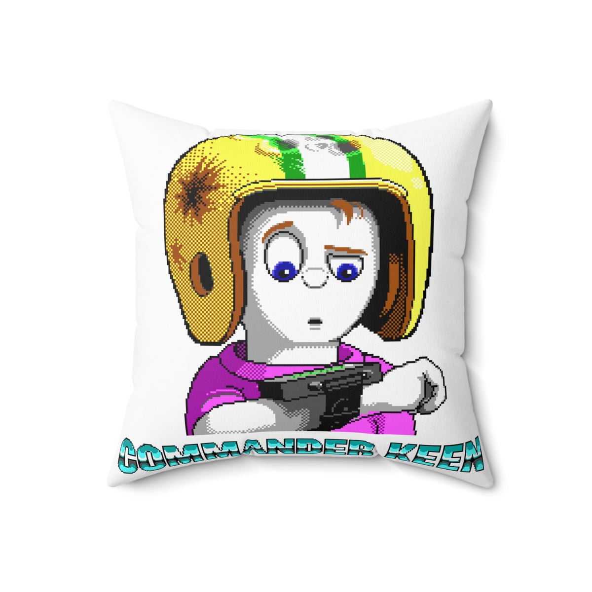 Commander Keen (Neural Stunner) - Kussen Printify