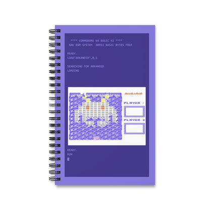 Arkanoid Level Map - Notitieboek Printify