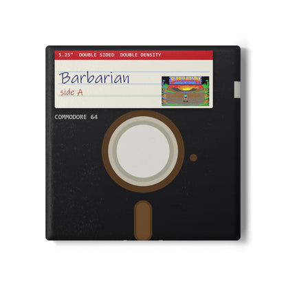 Barbarian - Floppy Onderzetter Printify