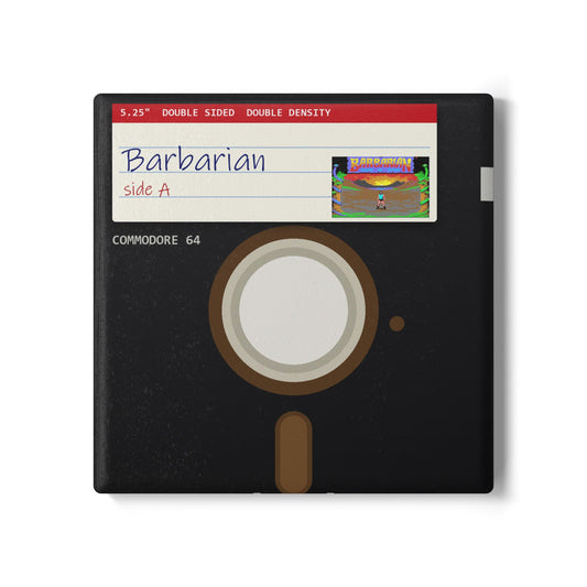 Barbarian - Floppy Onderzetter Printify