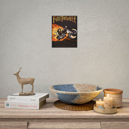Full Throttle Rolled Posters Printify