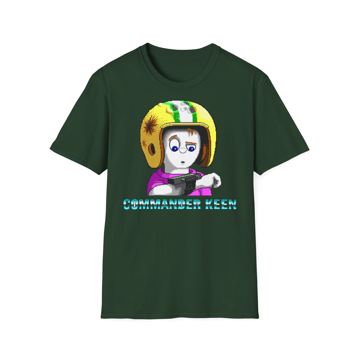 Commander Keen (Neural Stunner) - T-shirt Printify