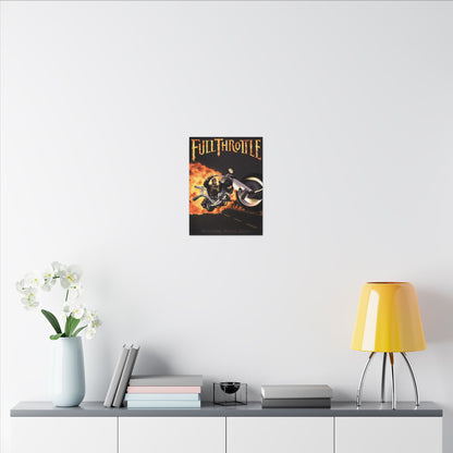 Full Throttle (met tagline) - Canvas Printify