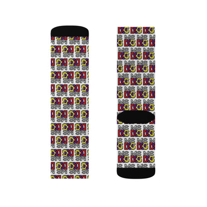MS DOS Sublimation Socks 