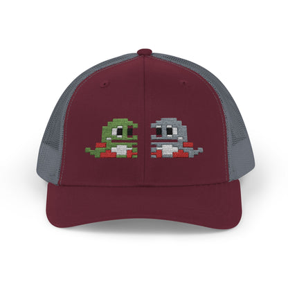 Bubble Bobble - Snapback Truckerpet Printify