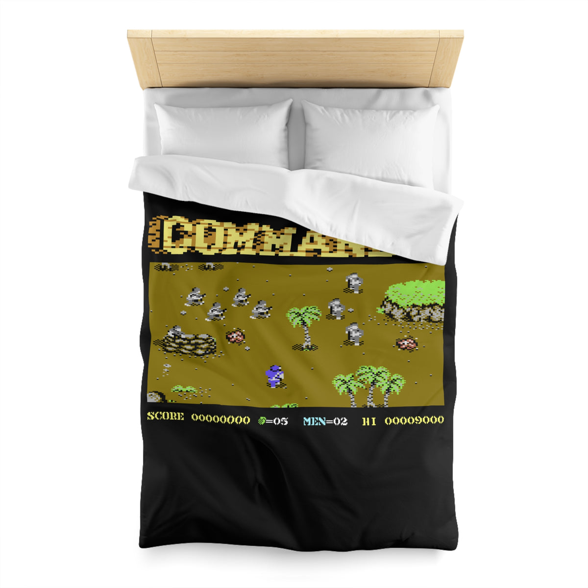 Commando - Dekbedovertrek Printify